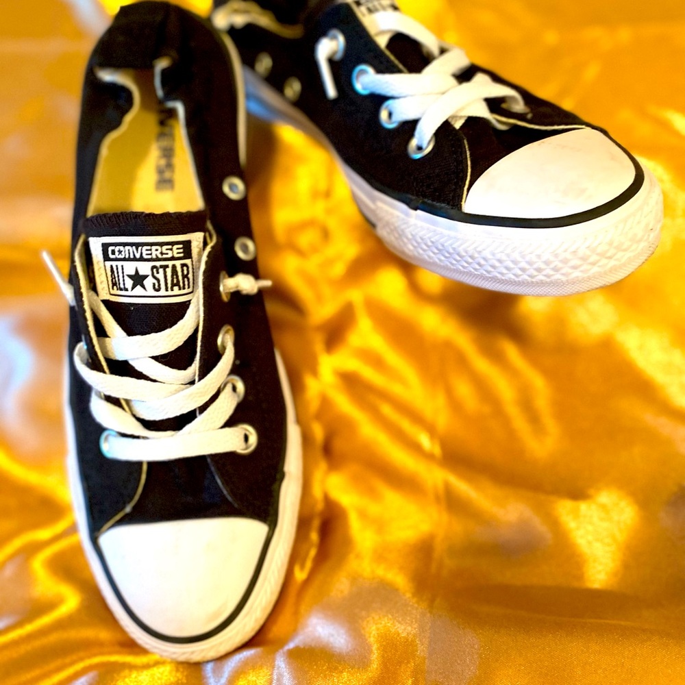 Converse All-Star Black and White Sneakers